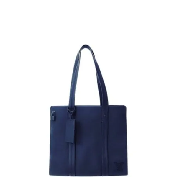 Louis Vuitton Aerogram Takeoff Tote Bag Blue 37cm