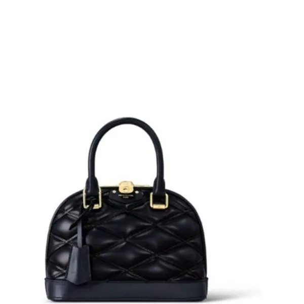 Louis Vuitton Alma BB Bag Black 24cm M23666
