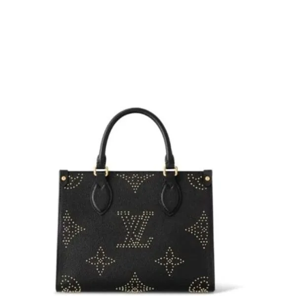 Louis Vuitton OnTheGo PM Bag Black 25cm M46733