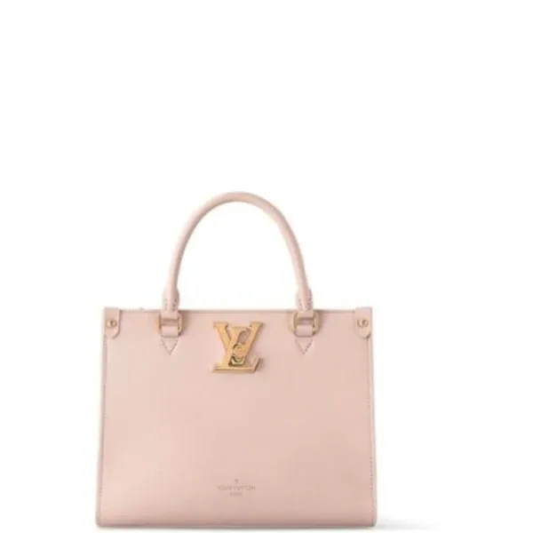 Louis Vuitton Lock Go Bags Pink 25cm M23637