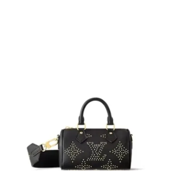 Louis Vuitton Nano Speedy Black 16cm M46745