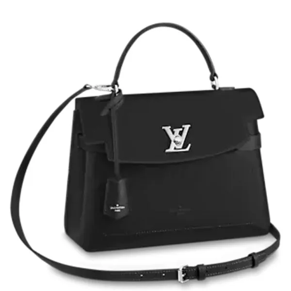 Louis VuittonN's Lockme Ever MM 33cm Black