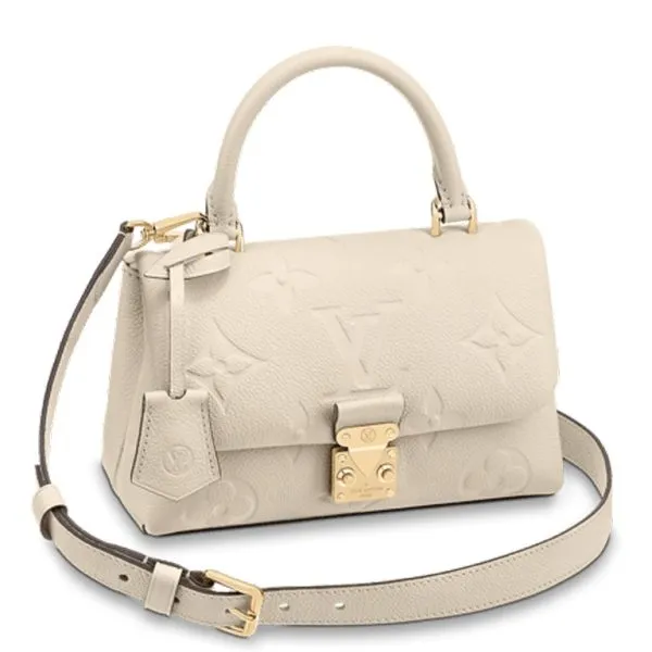 Louis Vuitton Madeleine BB Cream Beige 24cm
