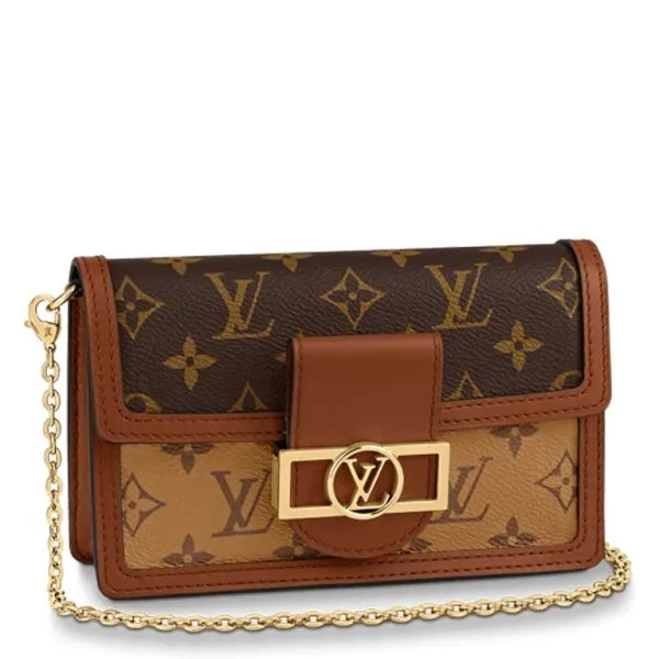 Louis Vuitton Dauphine Chain Wallet 18cm