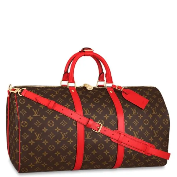 Louis Vuitton Keepall Bandouliere 50 Red