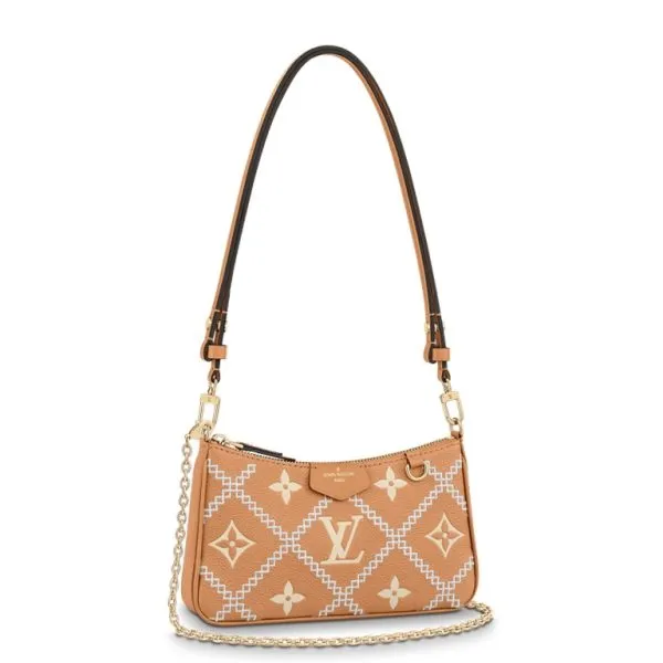Louis Vuitton Easy Pouch On Strap 19cm Beige