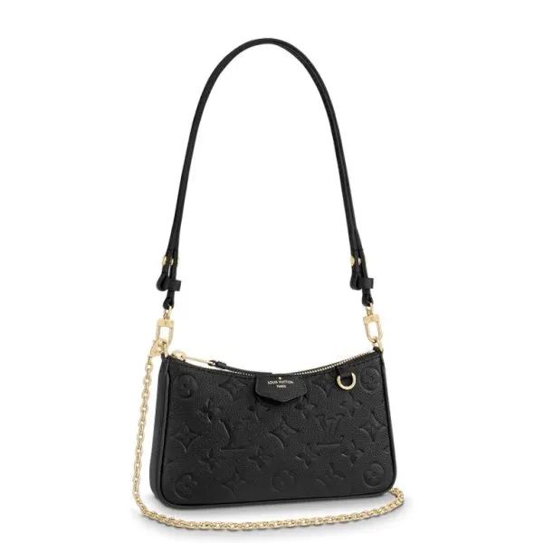 Louis Vuitton Easy Pouch On Strap 19cm Black