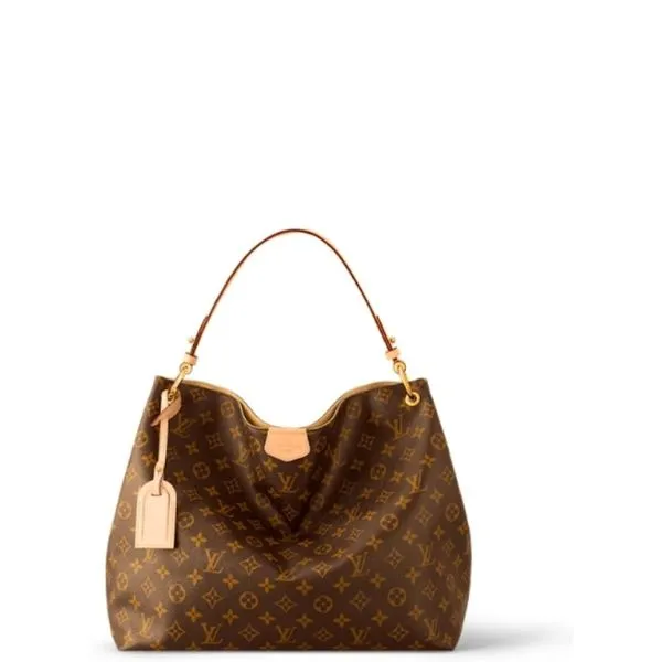 Louis Vuitton Graceful Bag Monogram Canvas Cream 33cm