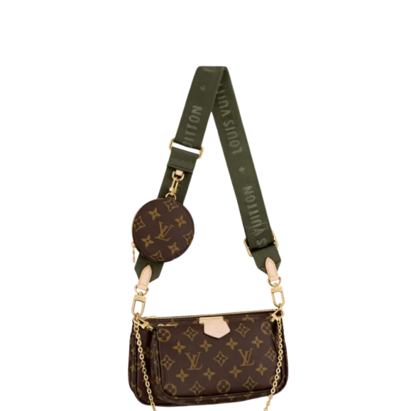 Louis Vuitton Multi Pochette Accessoires Khaki