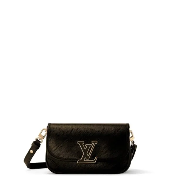 Louis Vuitton Buci Black And Gold 24cm M59459