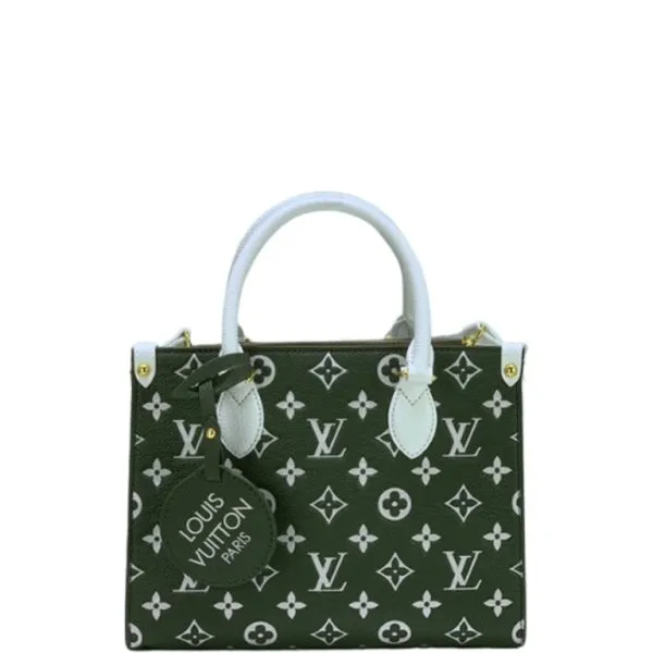 Louis Vuitton OnTheGo MM 25cm Dark Green