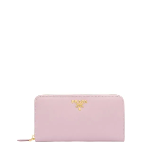 Prada Large Saffiano Leather Wallet Alabaster Pink 19cm 1ml506 Qwa F0e18