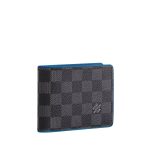 LV WALLET BLACK BLUE