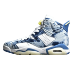 NIKE AIR JORDAN 3 RETRO WHITE-GREY-BLUE $215.00 (6)
