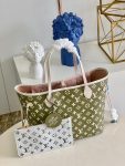 LOUIS VUITTON NEVERFULL MM 31CM GREEN