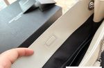 SAINT LAURENT MEDIUM NIKI SHOPPING BAG WHITE