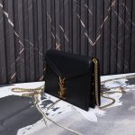 SAINT LAURENT CASSANDRA MEDIUM CHAIN BAG IN SMOOTH LEATHER