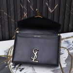 SAINT LAURENT CASSANDRA MEDIUM CHAIN BAG IN SMOOTH LEATHER
