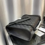 SAINT LAURENT ENVELOPE CHAIN BAG IN MIX MATELASSE GRAIN DE POUDRE EMBOSSED LEATHER