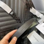 SAINT LAURENT ENVELOPE CHAIN BAG IN MIX MATELASSE GRAIN DE POUDRE EMBOSSED LEATHER