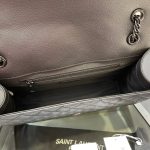 SAINT LAURENT ENVELOPE CHAIN BAG IN MIX MATELASSE GRAIN DE POUDRE EMBOSSED LEATHER