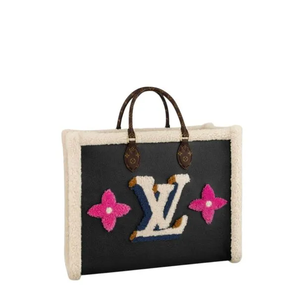 Louis Vuitton OnTheGo GM Teddy Bag Black 41cm