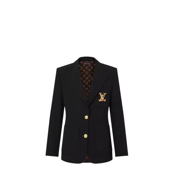 Louis Vuitton Nautical Preppy Blazer Black 1ahgoh