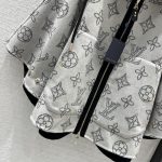 LOUIS VUITTON LONG DOUBLE ZIPPER WALLET DAMIER GRAPHITE CANVAS 19CM