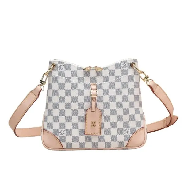 Louis Vuitton Odeon Shoulder Bag Damier Azur 26Cm