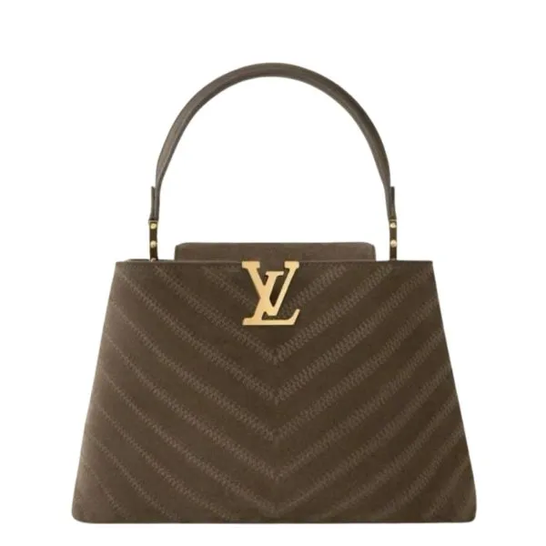 Louis Vuitton Capucines BB Bag Dark Brown 27Cm