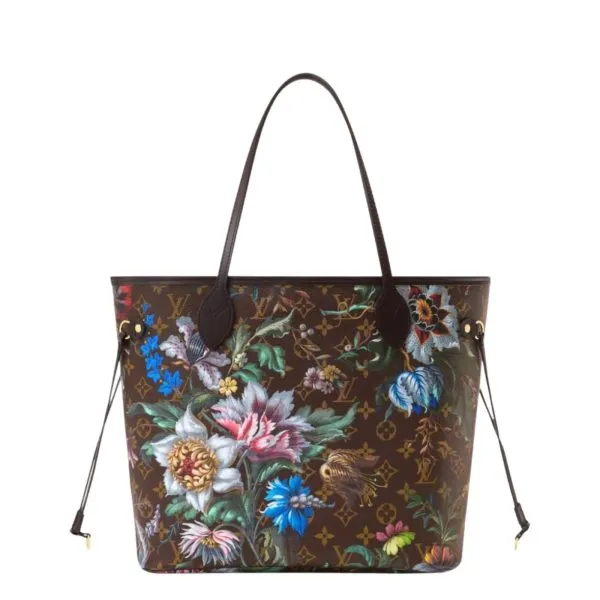Louis Vuitton Neverfull MM Tote Bag Monogram Canvas Ebene 31cm