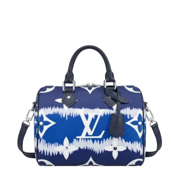 Louis Vuitton Speedy Bandouliere 30 Monogram Escale Canvas Blue 25cm